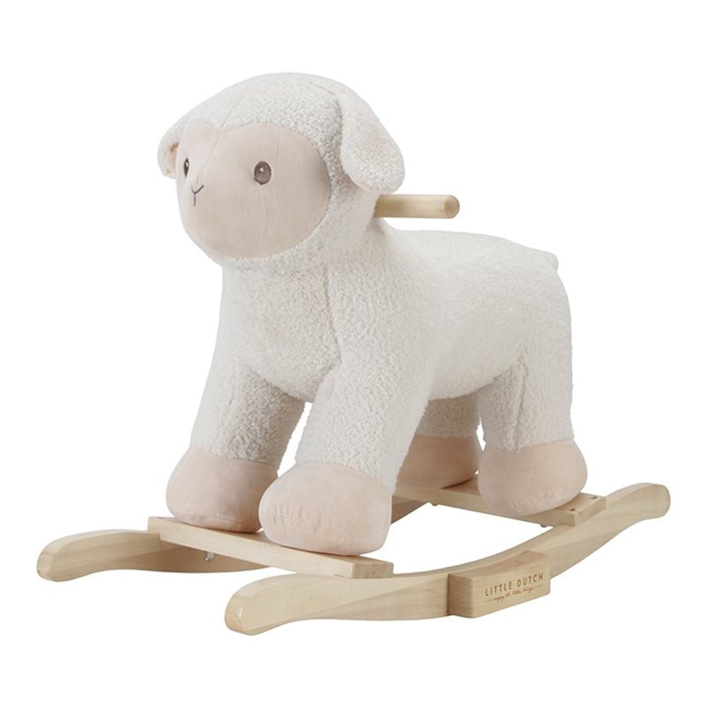 Ovelha de Baloiço Little Farm – Brinquedo de Madeira